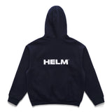 Block Logo Hoodie - Navy