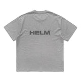 Block Logo Tee - Heather Grey