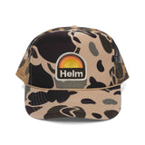 Sunrise Patch Trucker Hat - Duck Camo